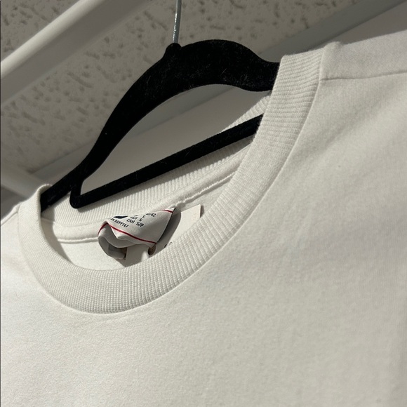 Fila White Tee with Navy & Red Logo - Picture 4 of 4